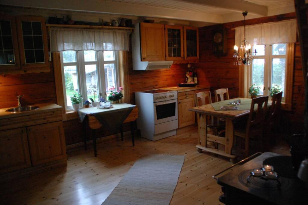 Feriehus 100 Years Old Norwegian Log House In *
