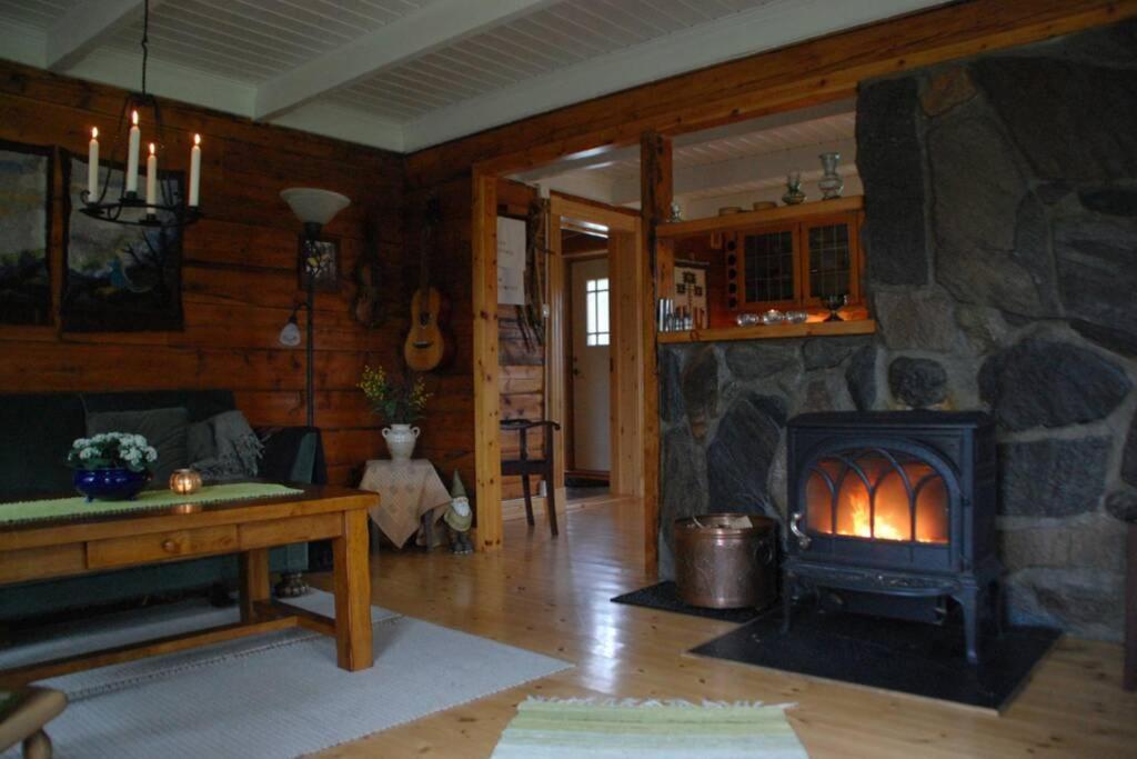 100 Years Old Norwegian Log House In Дом отдыха