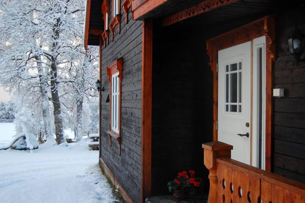100 Years Old Norwegian Log House In Tromsø